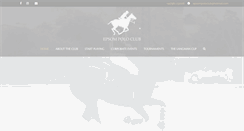 Desktop Screenshot of epsompoloclub.co.uk